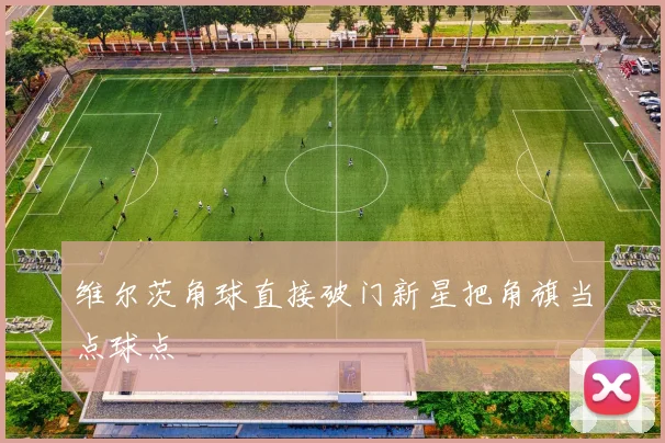 维尔茨角球直接破门新星把角旗当点球点