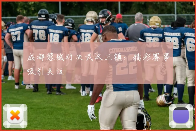 成都蓉城对决武汉三镇,精彩赛事吸引关注