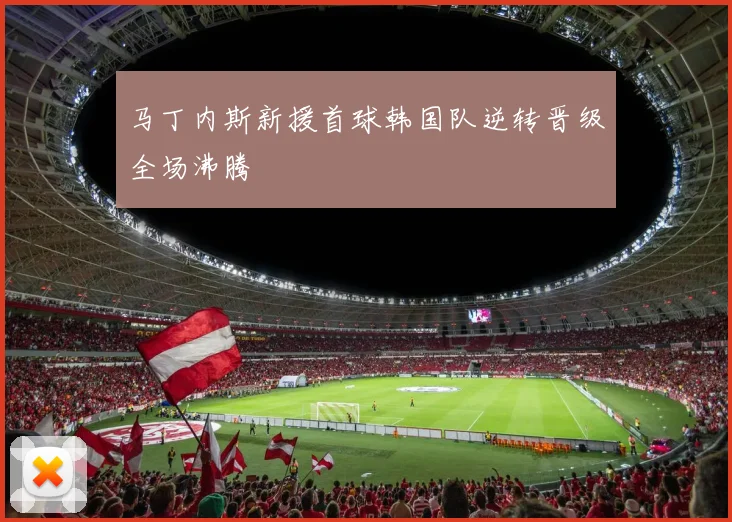 马丁内斯新援首球韩国队逆转晋级全场沸腾